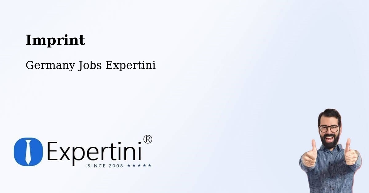 Imprint – Ellwangen - Germany Jobs Expertini
